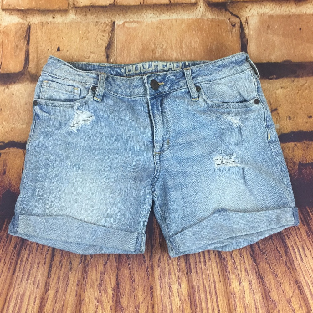 Bullhead sz 3 Short Shorts Distressed G8
